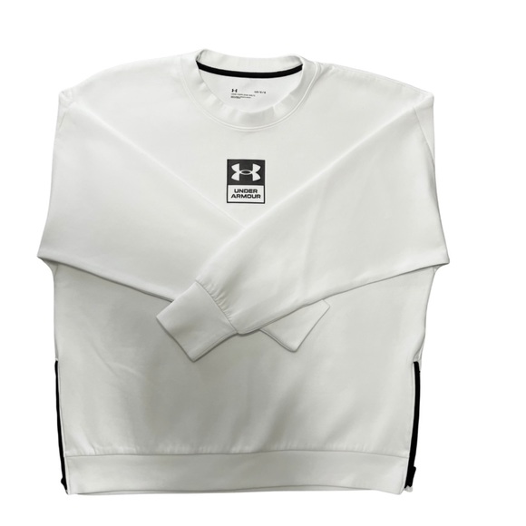 Under Armour Women's Summit Knit Oversize Crew - Picture 12 of 14